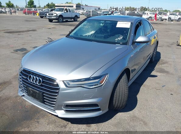 WAUFGAFC3GN075881 2016 AUDI A6 Silver Vista tres cuartos delantera izquierda
