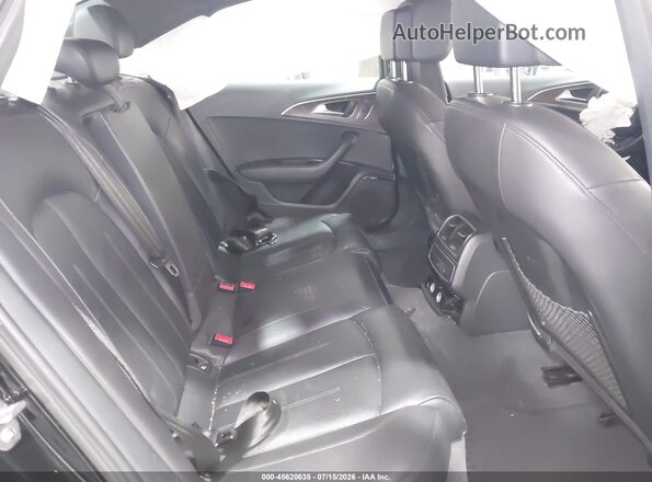 WAUFGAFC3GN196491 2016 AUDI A6 Black VIN კოდის სტიკერის ხედი
