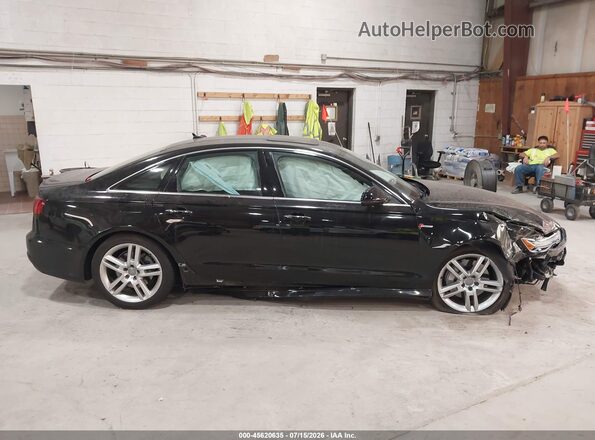 WAUFGAFC3GN196491 2016 AUDI A6 Black უკანა სალონის ხედი