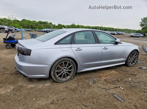 WAUFGAFC5GN079530 2016 AUDI A6 Серебряный Задняя правая четверть