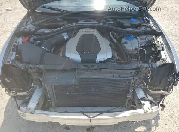 WAUFGAFC7GN164529 2016 AUDI A6 Silver Вид задньої частини салону
