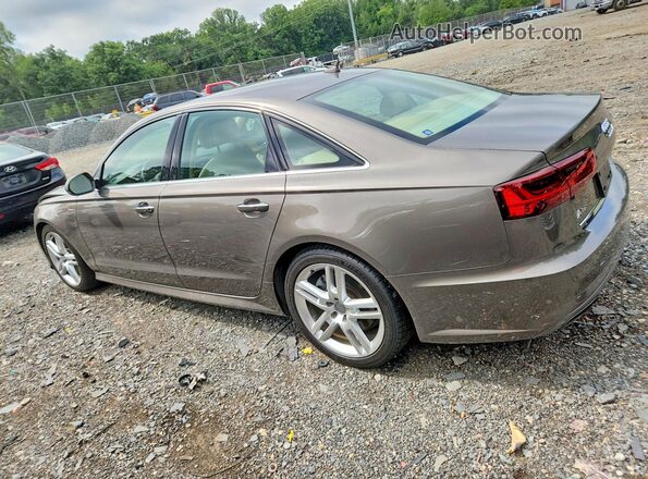 WAUFGAFCXGN150320 2016 AUDI A6 Серый Задняя левая четверть