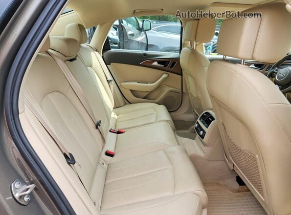 WAUFGAFCXGN150320 2016 AUDI A6 Серый Вид задних сидений