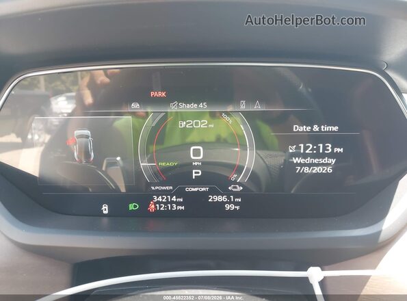 WAUFJBFW2N7004321 2022 AUDI E-TRON Серый Вид задних сидений