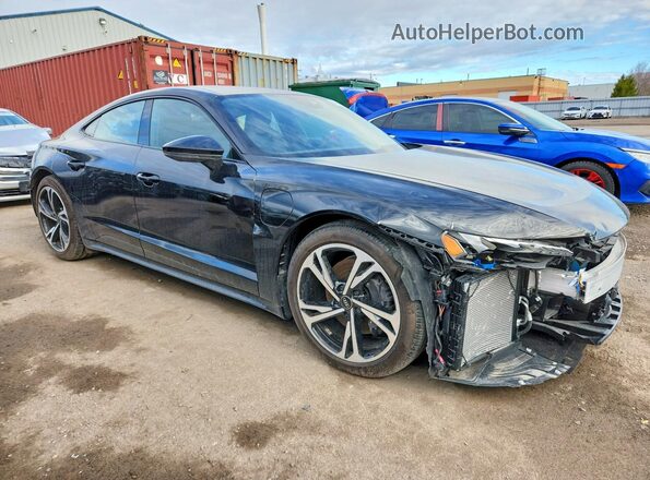 WAUFJBFW2P7005889 2023 AUDI E-TRON Black Передня права чверть