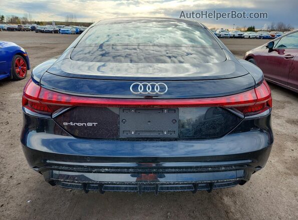 WAUFJBFW2P7005889 2023 AUDI E-TRON Black Вид ззаду