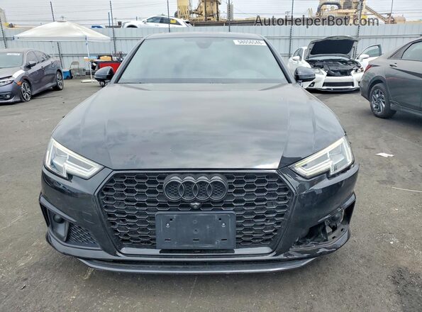 WAUFNAF43KA082666 2019 AUDI A4 Black წინა ხედი