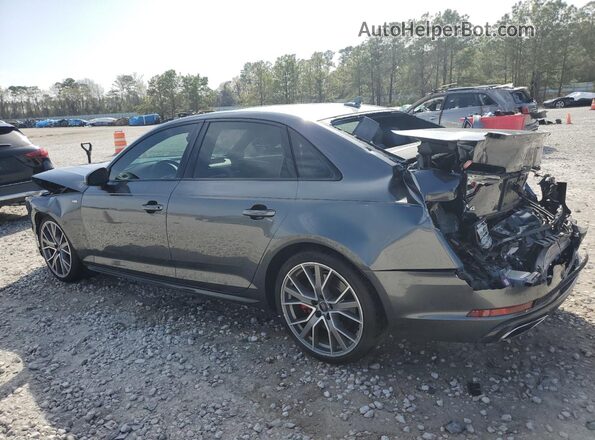 WAUFNAF46KA107706 2019 AUDI A4 Gray Rear left