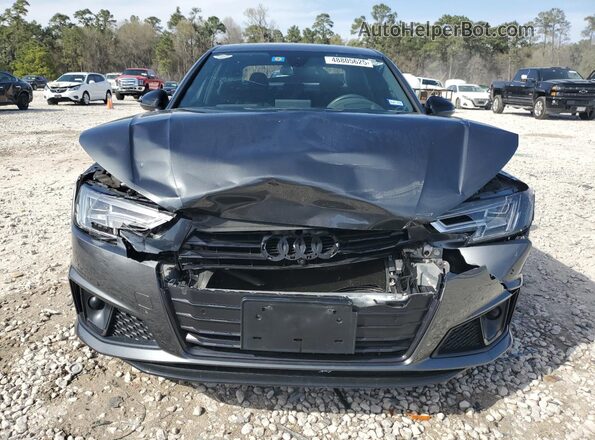 WAUFNAF46KA107706 2019 AUDI A4 Gray Front view