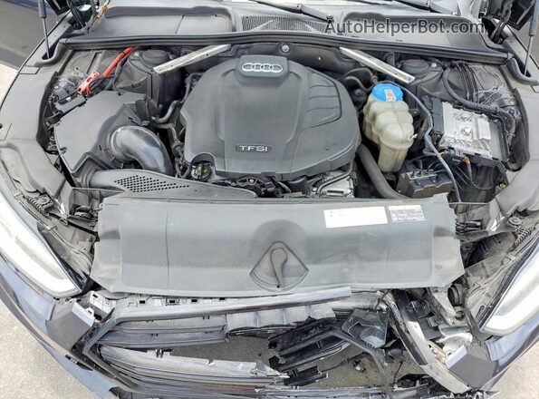WAUFNCF57JA041766 2018 AUDI A5 Blue Widok wnętrza z tyłu
