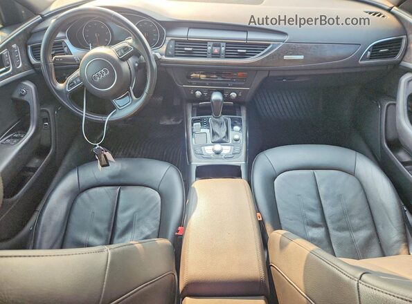 WAUG3AFC6JN070343 2018 AUDI A6 Silver Вид панелі приладів