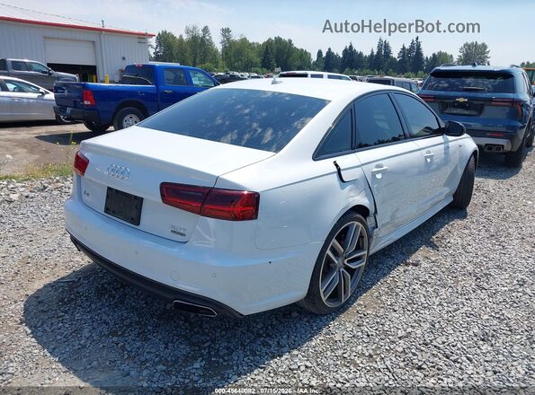WAUG3AFC7JN103236 2018 AUDI A6 White უკანა მარჯვენა