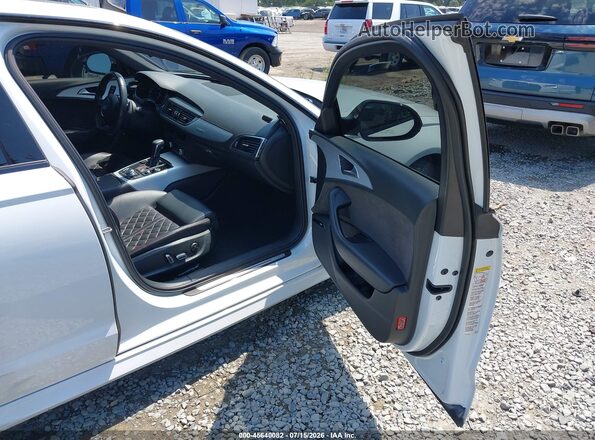 WAUG3AFC7JN103236 2018 AUDI A6 White წინა სალონის ხედი