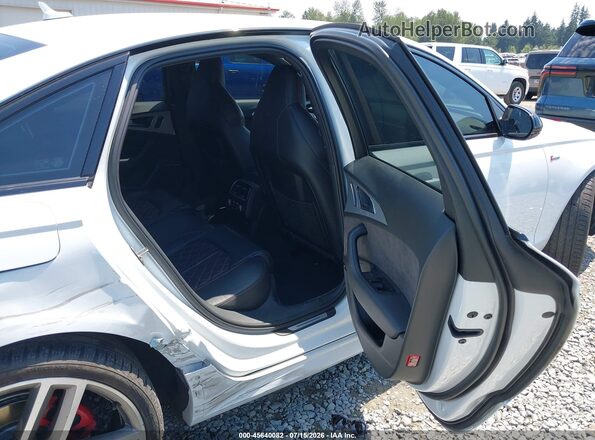 WAUG3AFC7JN103236 2018 AUDI A6 White VIN კოდის სტიკერის ხედი