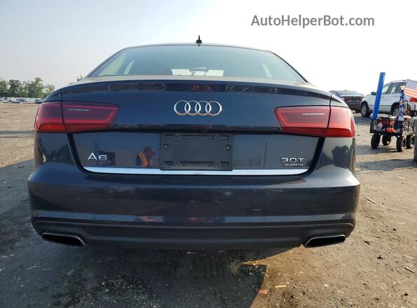 WAUG3AFC8JN041720 2018 AUDI A6 Black Widok z tyłu