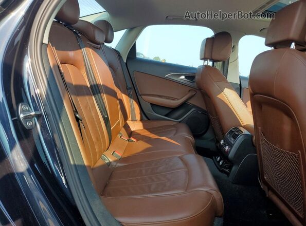 WAUG3AFC8JN041720 2018 AUDI A6 Black Widok tylnych siedzeń