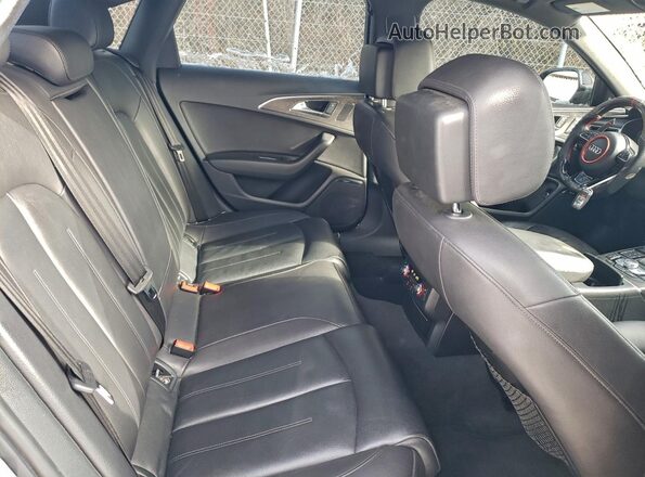 WAUG3AFCXJN018780 2018 AUDI A6 Gray Вид задніх сидінь