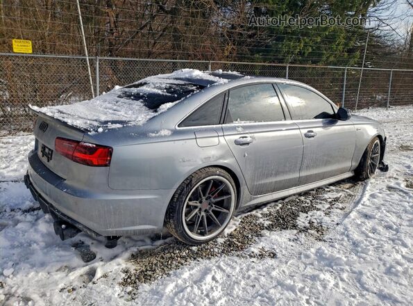 WAUG3AFCXJN018780 2018 AUDI A6 Gray Задня права чверть