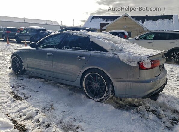 WAUG3AFCXJN018780 2018 AUDI A6 Gray Задня ліва чверть