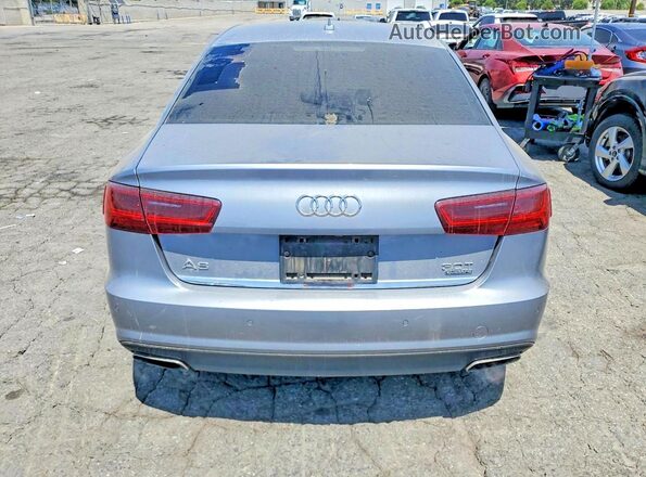 WAUG3BFC4JN102793 2018 AUDI A6 Silver Vista trasera