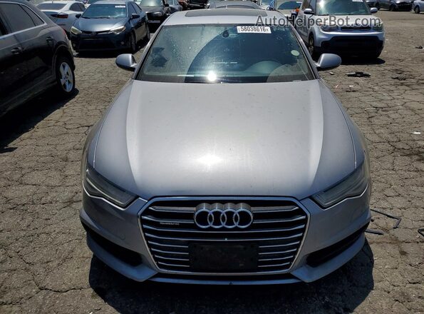 WAUG3BFC4JN102793 2018 AUDI A6 Silver Vista frontal