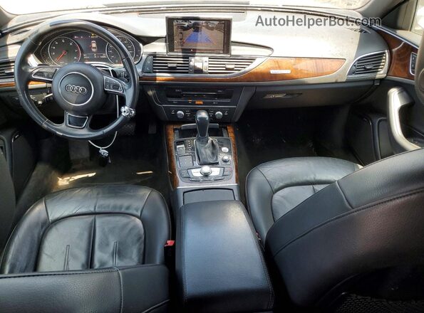 WAUG3BFC4JN102793 2018 AUDI A6 Silver Vista del salpicadero