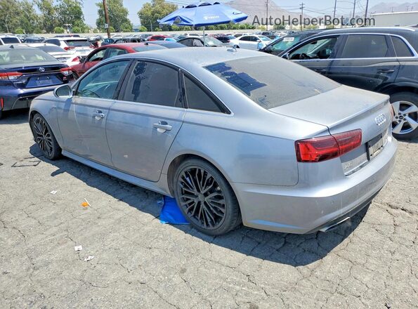 WAUG3BFC4JN102793 2018 AUDI A6 Silver Trasero izquierdo