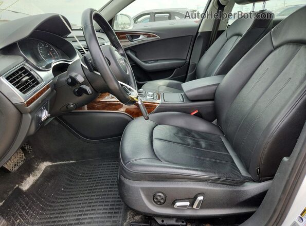WAUG8AFC0HN010151 2017 AUDI A6 White Front interior view