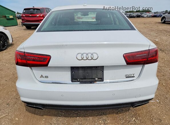 WAUG8AFC0HN010151 2017 AUDI A6 White Rear view