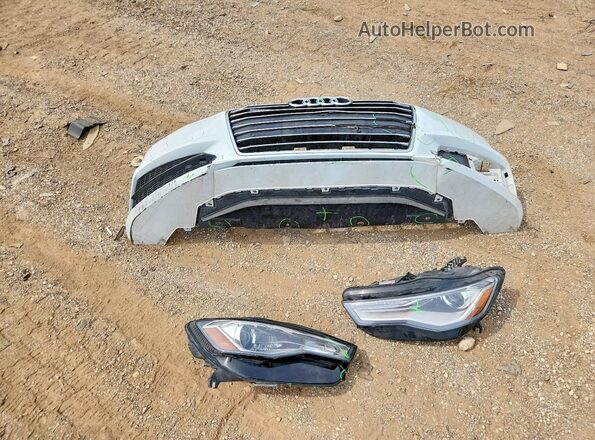 WAUG8AFC0HN010151 2017 AUDI A6 White Engine compartment view