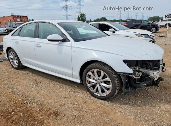 WAUG8AFC0HN010151 2017 AUDI A6 White Front right