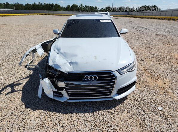 WAUG8AFC1JN033766 2018 AUDI A6 Белый Вид спереди