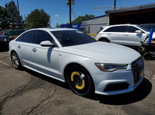 WAUG8AFC2HN066009 2017 AUDI A6 White Передня права чверть