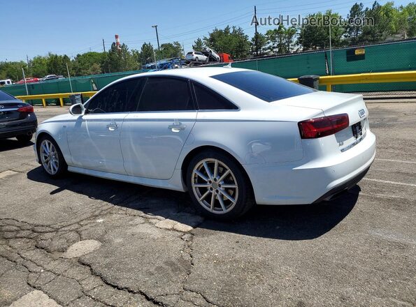 WAUG8AFC2HN066009 2017 AUDI A6 White Задня ліва чверть