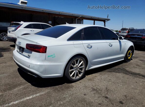 WAUG8AFC2HN066009 2017 AUDI A6 White Задня права чверть