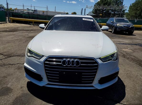 WAUG8AFC2HN066009 2017 AUDI A6 White Вид спереду