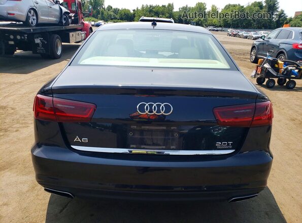 WAUG8AFC2JN071717 2018 AUDI A6 Charcoal უკანა ხედი