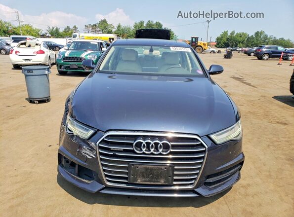WAUG8AFC2JN071717 2018 AUDI A6 Charcoal წინა ხედი