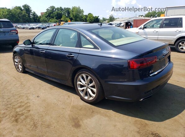 WAUG8AFC2JN071717 2018 AUDI A6 Charcoal უკანა მარცხენა