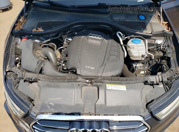 WAUG8AFC2JN071717 2018 AUDI A6 Charcoal უკანა სალონის ხედი