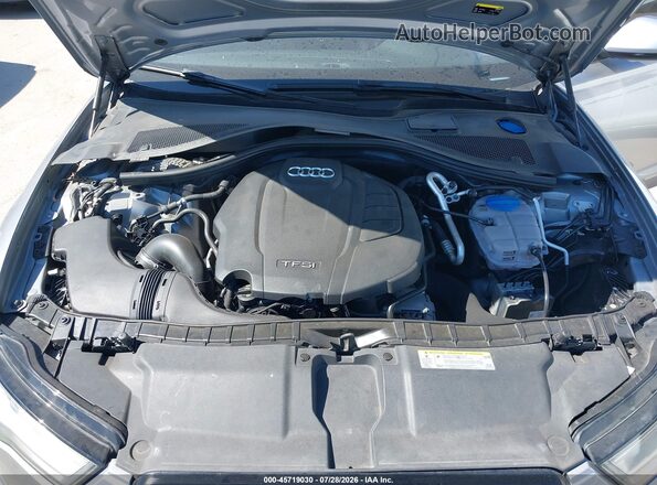 WAUG8AFC3HN060784 2017 AUDI A6 Gray Вид ззаду