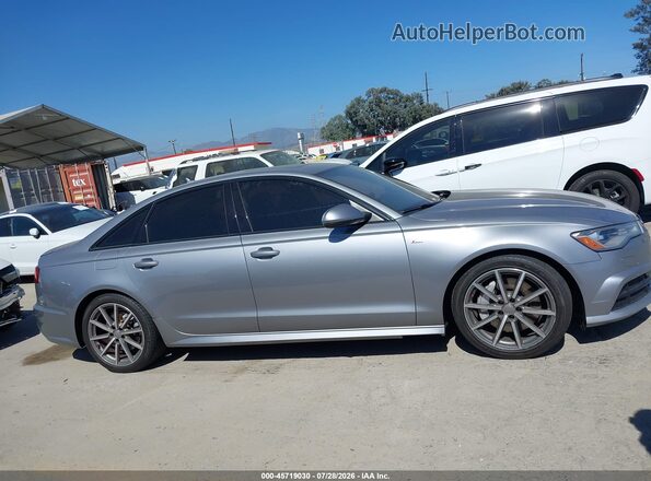 WAUG8AFC3HN060784 2017 AUDI A6 Gray Вид задньої частини салону