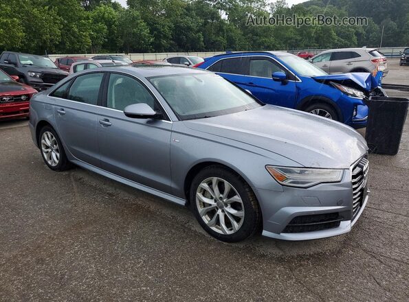 WAUG8AFC3JN048785 2018 AUDI A6 Silver წინა მარჯვენა