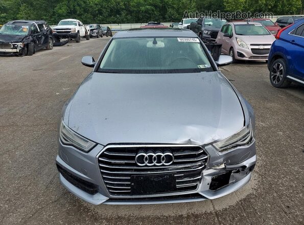 WAUG8AFC3JN048785 2018 AUDI A6 Silver წინა ხედი