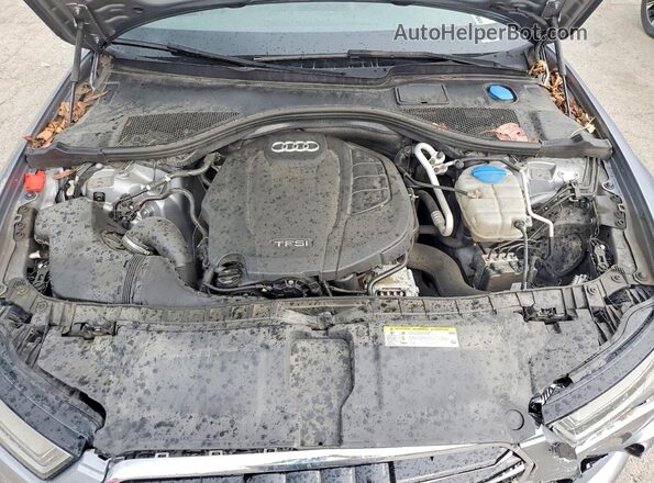 WAUG8AFC3JN048785 2018 AUDI A6 Silver უკანა სალონის ხედი