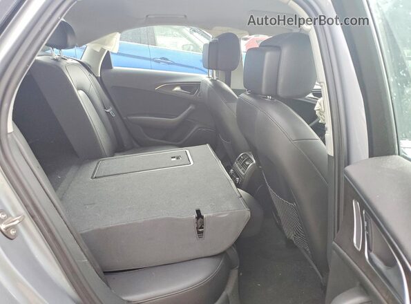 WAUG8AFC3JN048785 2018 AUDI A6 Silver უკანა სავარძლების ხედი