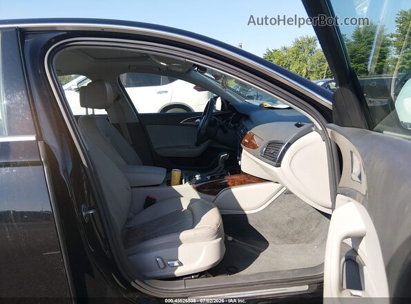 WAUG8AFC4JN072920 2018 AUDI A6 Черный Вид салона спереди
