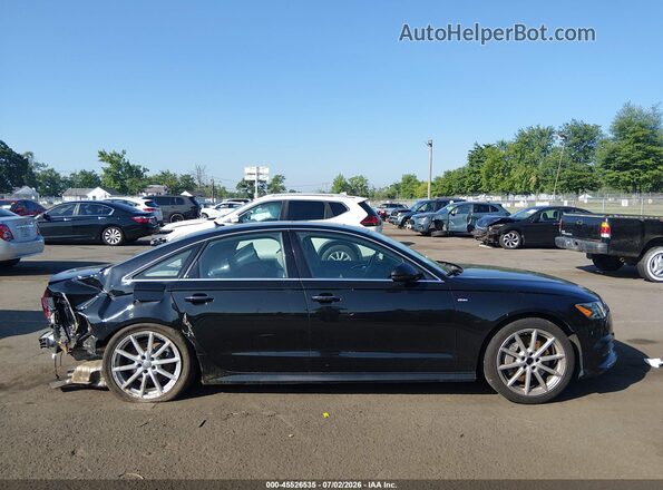 WAUG8AFC4JN072920 2018 AUDI A6 Черный Вид задней части салона