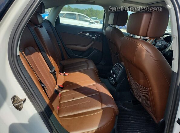 WAUG8AFC5HN123190 2017 AUDI A6 Белый Вид задних сидений