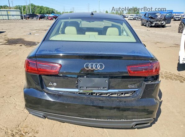 WAUG8AFC5JN024584 2018 AUDI A6 Black Հետևի տեսք